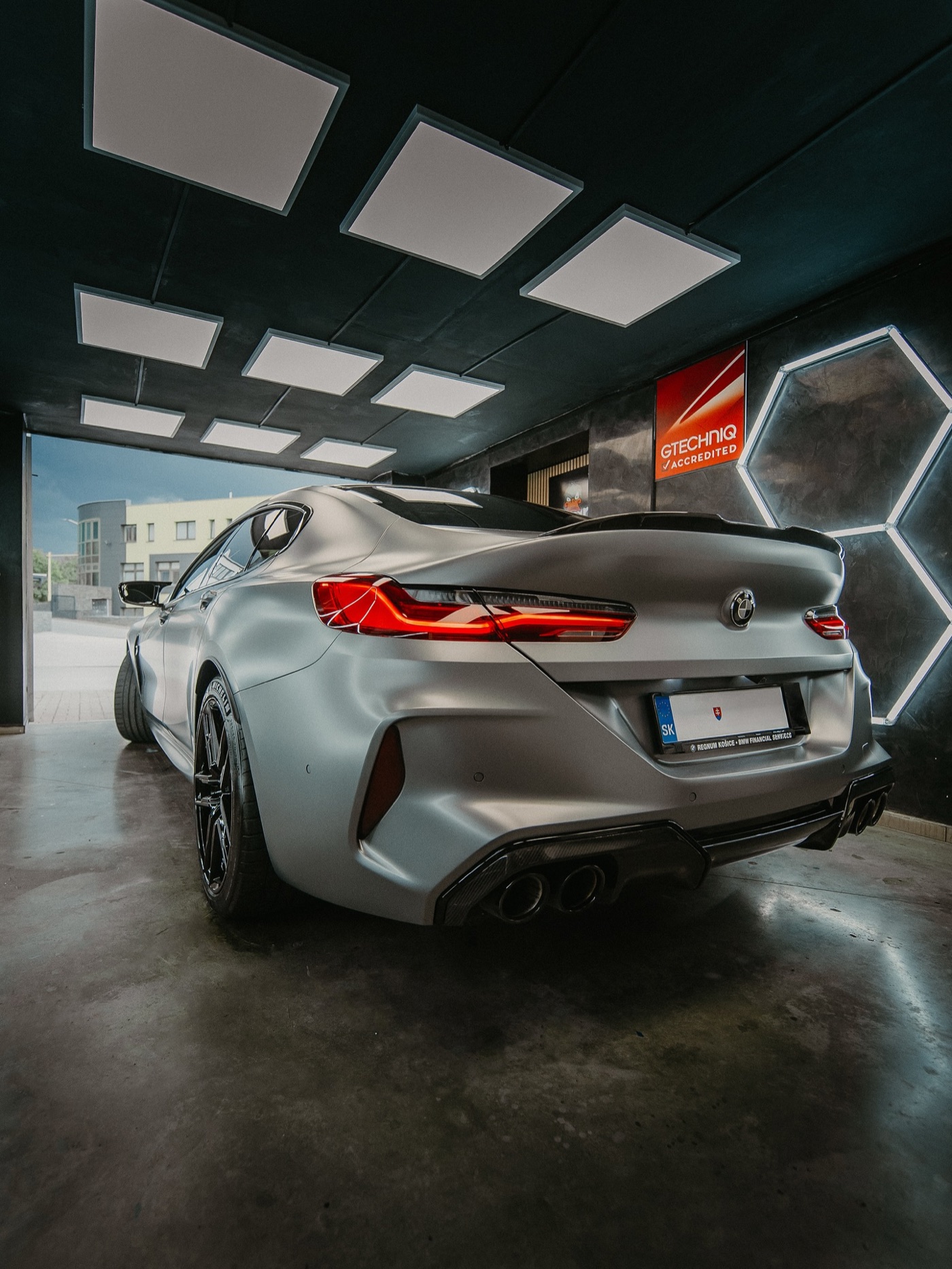 Ďalší pohľad na BMW v štúdiu Diamond Detailing Prešov